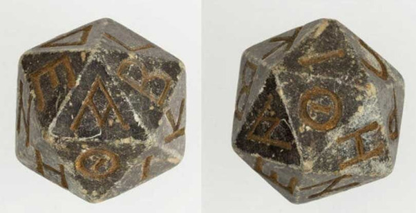 ancient greek dice