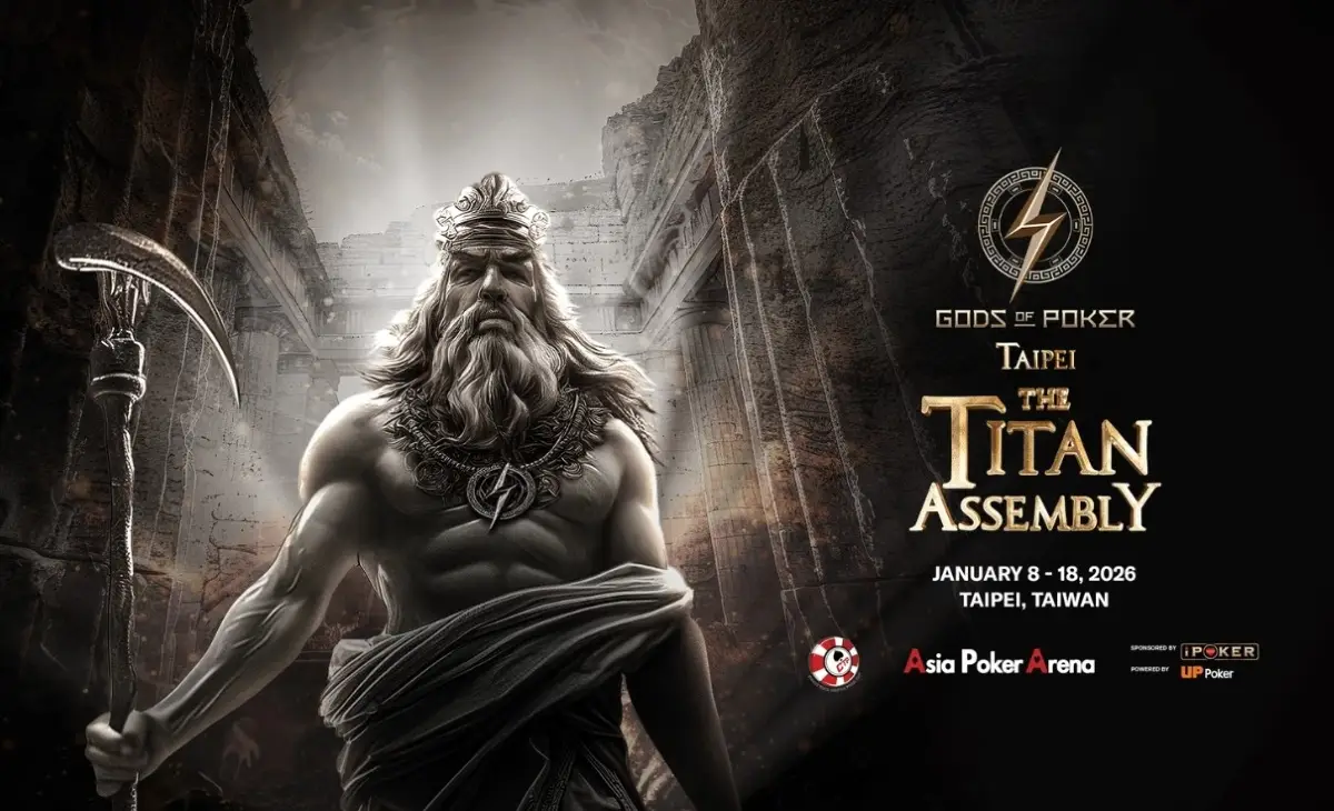 Gods of Poker Heads to Taipei in January Following Big Jeju Launch